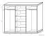 Armadio ad ante scorrevoli "Wewak" 20, rovere Sonoma - 200 x 240 x 62 cm (h x l x p)