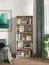 Scaffale Knide 11 | Rovere Artisan | 5 scomparti | Bordi ABS | 176,5 x 70 x 24,5 cm