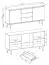 Cassettiera Maryhill 06 | Rovere Riviera/Bianco | 83 x 160 x 40 cm | Design moderno e funzionale