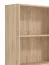 Scaffale Knide 08 | Rovere Sonoma elegante | 4 scomparti spaziosi | 142 x 70 x 24,5 cm