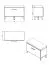 Set armadi ingresso 5 pezzi bianco lucido | Design moderno | Specchio, cuscino e appendiabiti inclusi | Bordi ABS