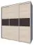 Armadio scorrevole Rabaul 40 | Rovere Sonoma chiaro/scuro | 210 x 160 x 60 cm