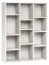 Scaffale Bellaco 49 bianco | 151 x 112 x 38 cm | Design moderno e funzionale | 12 scomparti regolabili