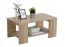 Tavolino Lazarevac 01 | Rovere Sonoma | 1 ripiano | Bordi in ABS | 41,5 x 90,5 x 50,5 cm