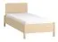 Letto singolo robusto Aegir 39 | Design scandinavo | Rovere naturale | Rete a doghe inclusa | 90 x 200 cm