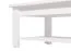 Tavolino da soggiorno Palilula 02 | Bianco opaco | 1 ripiano | ABS | 45 x 124 x 60 cm
