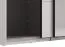 Armadio "Petrovac" 13, bianco opaco, 3 ante, 1 anta a specchio, 3 scomparti, 3 barre appendiabiti, 167 x 61 x 217 cm