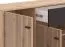 Madia "Kladovo" 03, color rovere Artisan/nero, 3 ante a battente, 1 cassetto, 6 scomparti, bordi in ABS, 170 x 40 x 90 cm