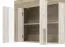Cucina "Pici" 01, grigio rovere / bianco rovere, quattro basi, bordi in ABS, lunghezza 1,8 m