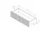 Credenza "Goulette" 03 color cashmere | 2 ante | 3 cassetti | Push to open | Frontale dogato | 81 x 177 x 39,5 cm