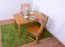 Tavolo pino massello ontano Junco 228B | 110 x 70 cm | Design moderno e robusto