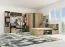 Mensola a muro Sprimont 12 | Grigio/Rovere | 40 x 110 x 29 cm | Design moderno e funzionale