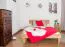 Letto alla francese "Wooden Nature" 01, rovere massello, oliato - 140 x 200 cm (l x l)