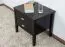 Comodino "Wooden Nature" 139 | Faggio massiccio | Marrone scuro | 50 x 53 x 42 cm