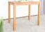 Tavolino alto in faggio massello | 120 x 80 cm | Design moderno e stabile | Wooden Nature 119