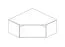 Cameretta completa 5 pezzi Fafe | Cashmere e Rovere Cremona | Armadio angolare, scrivania con top, sistema Soft-Close