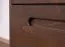 Cassettiera Engordany 02 | Faggio massello laccato noce | 6 cassetti | Sistema Soft-Close | 90 x 140 x 39 cm