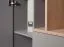 Capiente cassettiera in rovere / grigio, 100 x 120 x 40 cm, bordi in ABS, cassettiera per camera dei ragazzi, 5 scomparti aperti, 2 ante e 4 cassetti, piccole maniglie nere