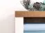 Soggiorno completo 8 pezzi | Set A Segnas | Bianco pino e marrone rovere | Stile country accogliente