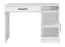 Scrivania con cassetto | 120 x 50 x 81 cm | Colore: bianco | 1 anta | 3 scomparti | Maniglie in metallo | 1 ripiano | Nalut 04