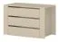 Cassettiera interna armadio beige | 88 x 57 x 45 cm | Truciolato decorato tessuto | Soft Close | Bordi ABS