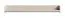 Mensola "Schaarbeek" 09, beige effetto legno, 1 ripiano, 133,5 x 22 x 17 cm