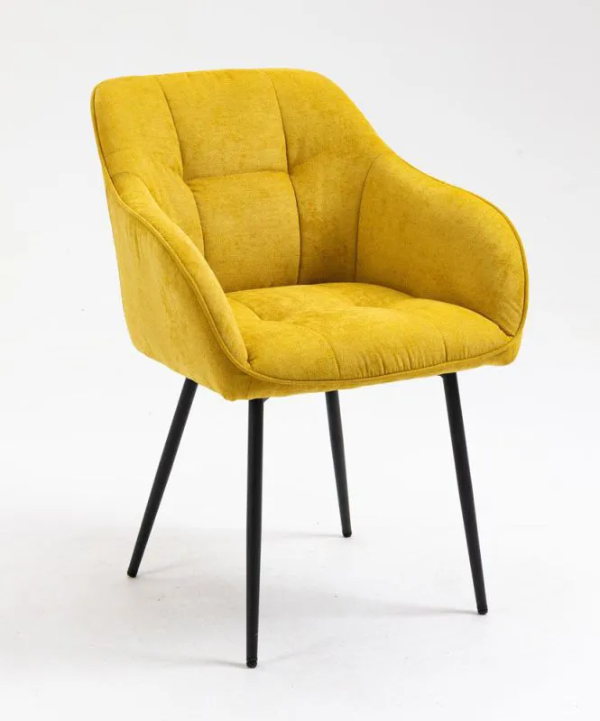 Sedia "Maridi" 251, giallo - 81 x 57 x 61 cm (h x l x p)