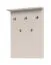 Appendiabiti Neiafu 113 | Color cashmere | 100 x 76 x 17 cm | 5 ganci cromati | Stile contemporaneo