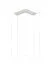 Cornice superiore a LED per armadio angolare | Serie Neiafu | Cashmere | 55,6 x 40 cm