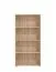 Scaffale Knide 08 | Rovere Sonoma elegante | 4 scomparti spaziosi | 142 x 70 x 24,5 cm