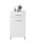 Scarpiera Molia 05 bianco lucido | 1 anta, 1 cassetto, 3 scomparti | 104,5 x 58 x 35 cm