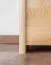 Sedia con contenitore in pino massello naturale Junco 258 | Design moderno | 32 x 63 x 34 cm | Seduta comoda | Finitura di qualità