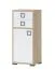 Cameretta - Armadietto "Benjamin" 22, faggio / bianco - 102 x 44 x 37 cm (h x l x p)