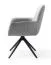 Sedia girevole Maridi 262 grigia | Design moderno | Comfort imbottito | 90 x 62 x 64 cm