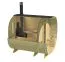 Barile sauna Schlafkogel 08 - dimensioni: 240 x 267 x 248 (L x P x A), superficie: 6,4 m²