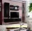 Pensile Hompland 76 nero | 170 x 160 x 40 cm | Apertura push-to-open | Design moderno