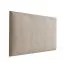 Pannelli imbottiti 50 x 30 cm | Set 10 pezzi | Marrone chiaro velluto | Eleganza e protezione per pareti