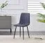 Sedia Maridi 280 grigio scuro | Design moderno | 88 x 44 x 46 cm | Comfort e resistenza