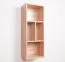 Mensola a muro per cameretta "Benjamin" 32 | Colore faggio | 37 x 94 x 25 cm | Design moderno