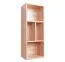 Mensola a muro per cameretta "Benjamin" 32 | Colore faggio | 37 x 94 x 25 cm | Design moderno