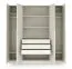 Cassettiera per armadio Edegem 01 | 3 pezzi | Colore: cashmere