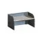 Modulo per scrivania per cameretta Marcel 18 | Colore grigio/marrone | 32 x 60 x 30 cm | Design moderno