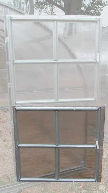 Porta aggiuntiva per serre 16-20 | Compatibilità garantita | Finitura grigia premium