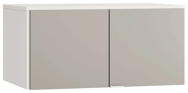 Modulo armadio 2 ante Bellaco 38 | Grigio/Bianco | 45 x 93 x 57 cm | Design moderno e praticità