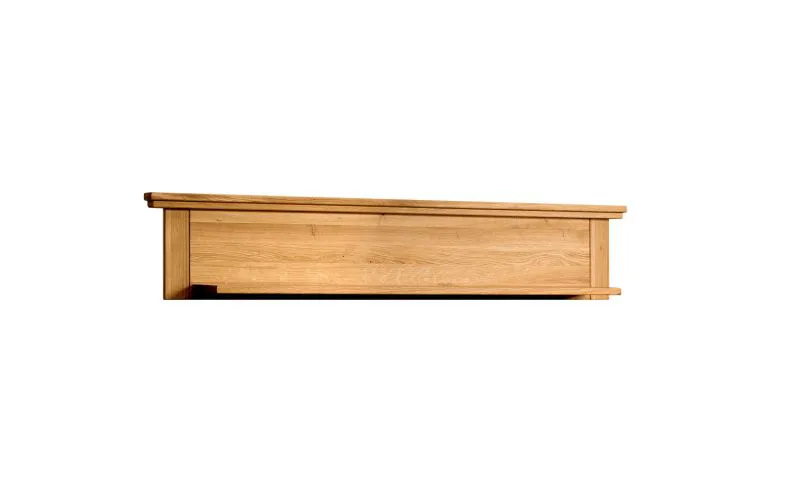 Mensola a parete Floresta 20 | Rovere massiccio naturale | 29 x 142 x 24 cm | Design moderno essenziale