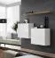 Set 2 pensili sospesi Balestrand 332 | Bianco/Rovere Wotan | 110 x 130 x 30 cm | Mensola a muro inclusa