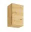 Pensile cucina "Matterhorn" 03, color rovere Artisan, 1 anta, 2 scomparti, design senza maniglie, Sistema "push-to-open", 45 x 31,3 x 72 cm