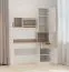 Cameretta completa 3 pezzi "Fafe" | Cashmere/Rovere Cremona | Armadio, scrivania con top, cassettiera | Sistema Soft-Close