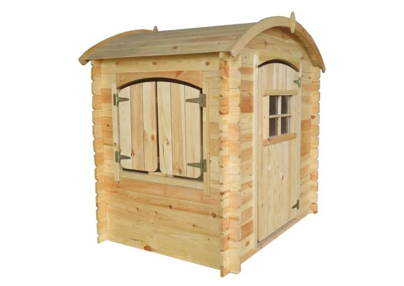 Casetta da giardino per bambini - 1,05 x 1,30 m, spessore 19 mm
