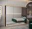 Armadio scorrevole con specchio Bisaurin 6D | Rovere Sonoma | 200x250x62 cm | Design moderno salvaspazio